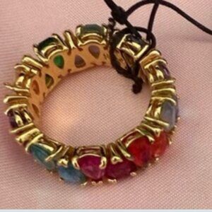 Kate Spade Shine It Up Eternity Ring NWT Sz 8